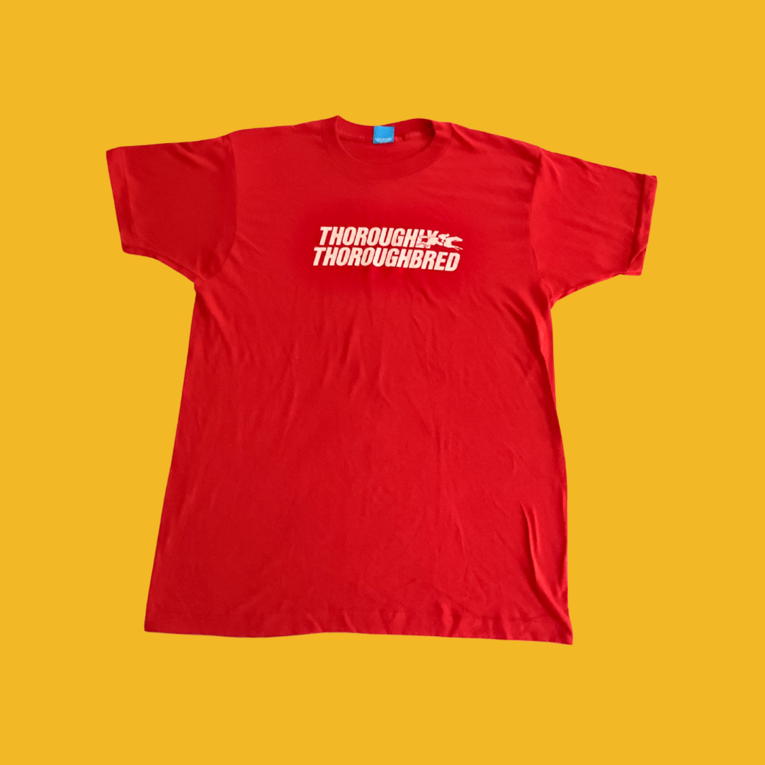 1980s “Thoroughly Thoroughbred” S/S Saratoga T-Shirt