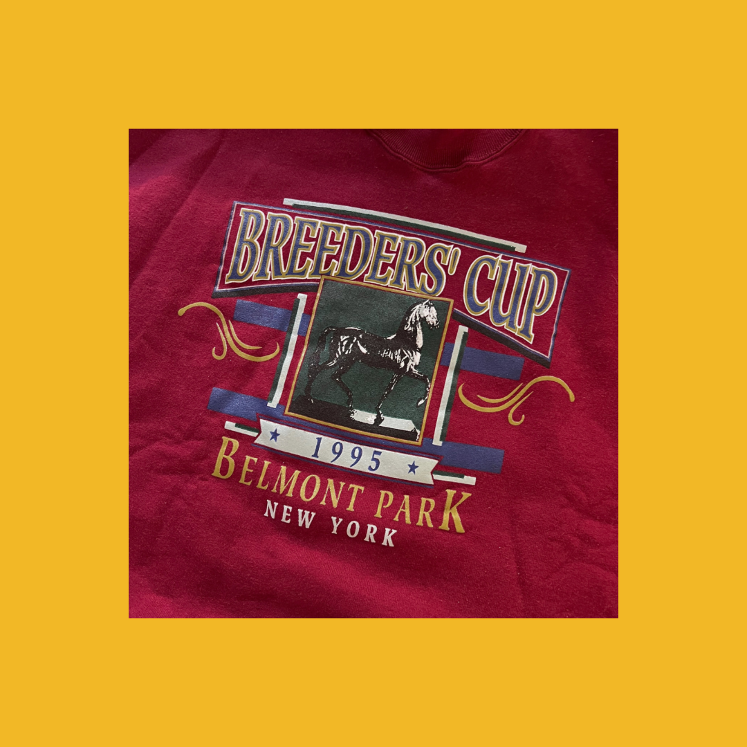 1995 Breeders’ Cup Belmont Park Crewneck