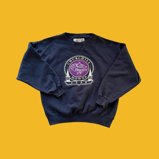 1998 Breeders’ Cup Churchill Downs Crewneck - Navy